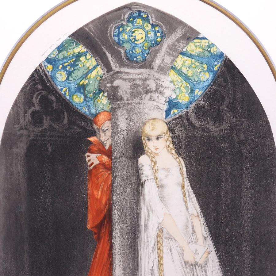ルイ・イカール ファウスト 人物画 女性像 戯曲 マーガレット 作家直筆サイン 1月11日まで展示 アート 版画 絵画 真作保証 |  | 03