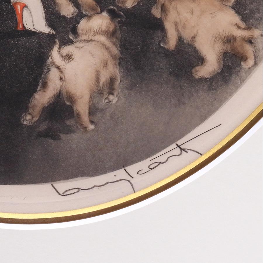 ルイ・イカール 朝食 人物画 女性像 美人画 動物画 犬 作家直筆サイン アート 骨董品 1月11日まで展示 版画 絵画 真作保証 最終値下げ |  | 02