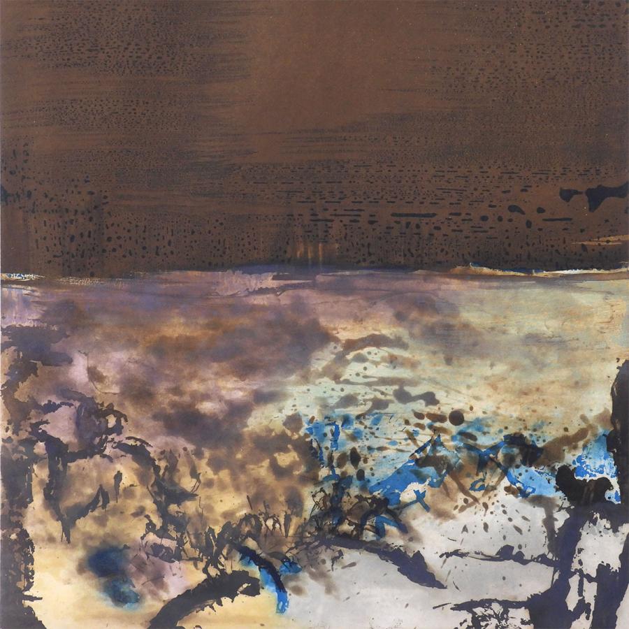 ザオ・ウーキー 趙無極 sans titre, 1986 風景画 抽象画 作家直筆サイン 現代中国絵画 巨匠 Zao WOU-KI 版画 絵画 真作保証 値下げ交渉可能 |  | 05