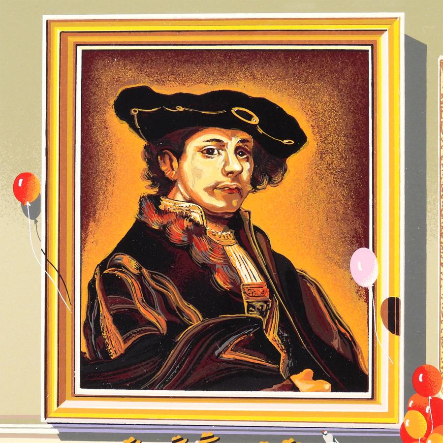 ヒロ・ヤマガタ レンブラント 風景画 作家直筆サイン 美術館 ミュージアム 画集掲載 1990年作 解説付き 版画 絵画 真作保証 値下げ交渉可能 |  | 07