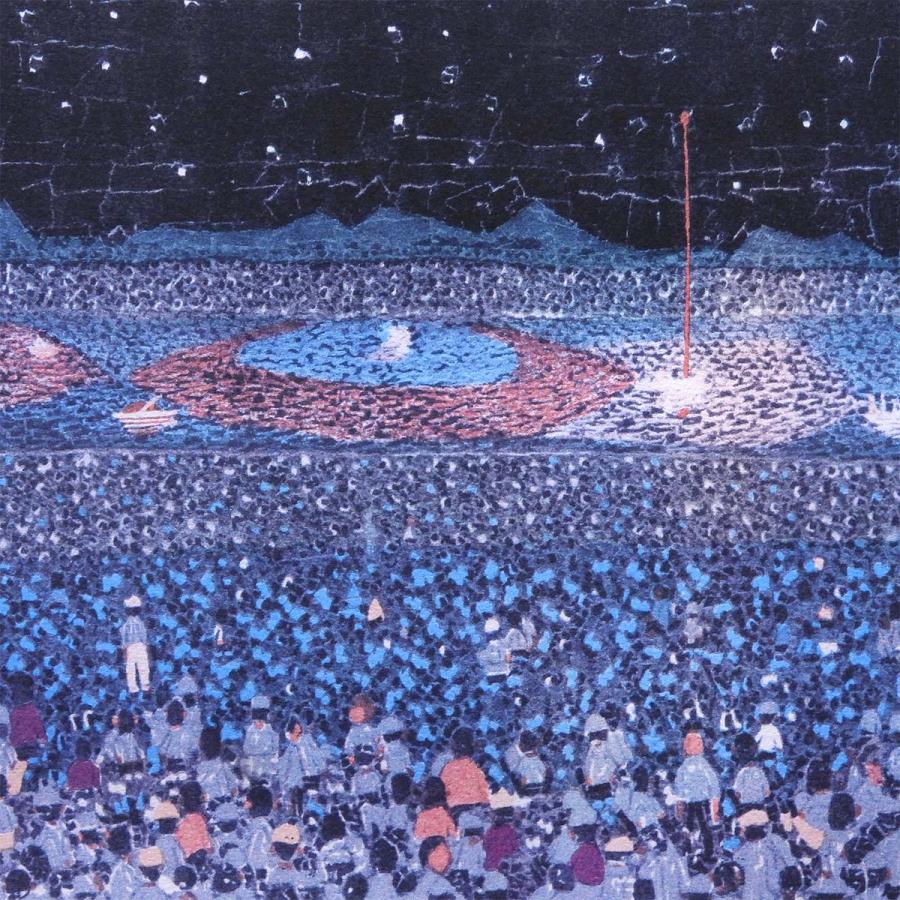 山下清 長岡の花火 風景画 美術館展示作品 裸の大将 解説付 アート 夜景 花火大会 新潟県 夏 有名作品 版画 絵画 真作保証 値下げ交渉済み |  | 06