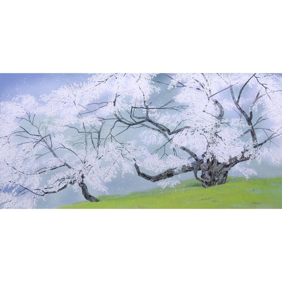 中島千波 版画 風景 中島 千波 NAKAJIMA Chinami 日本画原画 紙本
