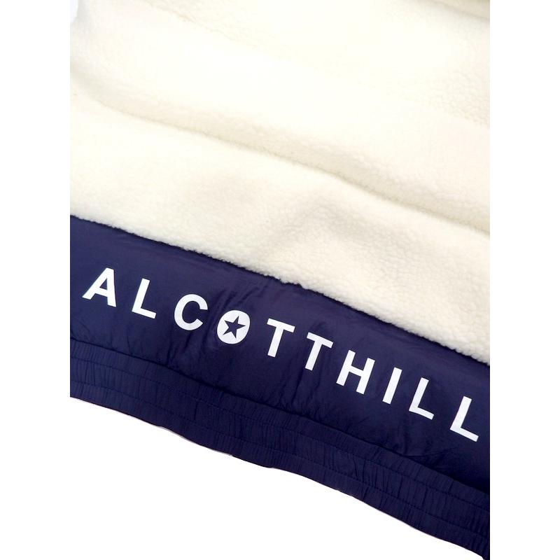 ANGELO Alcott hill(アルコット ヒル) フーデット ジップアップ ボア 
