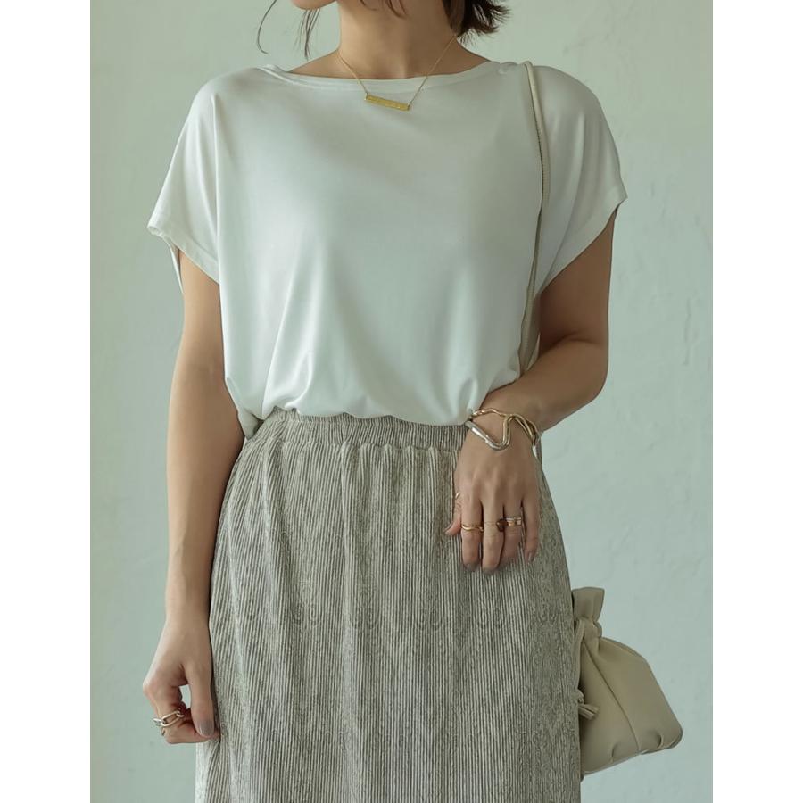 トップス Tシャツ レディース 夏 半袖 接触冷感 ひんやり 涼しい おしゃれ 春夏 代 30代 40代 メール便送料無料 代引不可 1163 Reedit リエディ 通販 Yahoo ショッピング