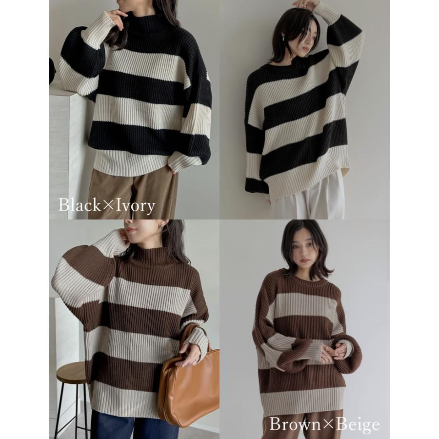 Re:EDIT（リエディ） ニット トップス 長袖 レディース M/L 10色 畦