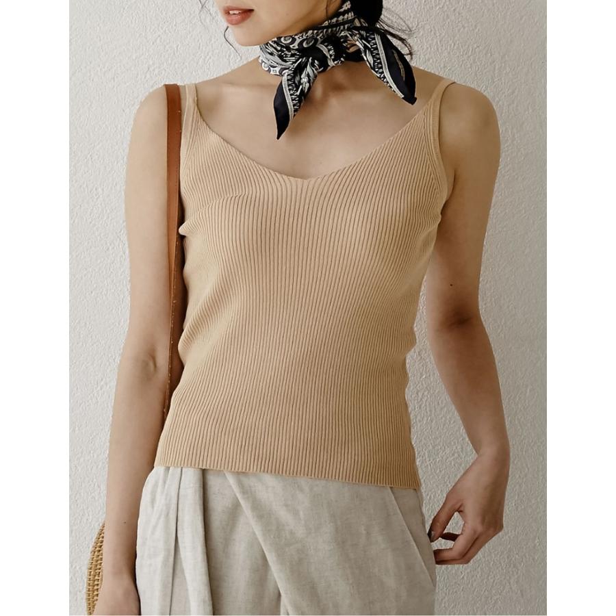 キャミソール レディース サマーニット トップス 涼感 レーヨンナイロン インナー 春 夏 Reedit リエディ 通販 Yahoo ショッピング