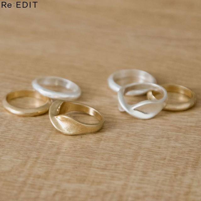 入荷済 リング レディース デザインリング ツイストリング アクセサリー ゴールド シルバー 雑貨 小物 3点セット 秋 冬 返品交換不可 Reedit リエディ 通販 Yahoo ショッピング