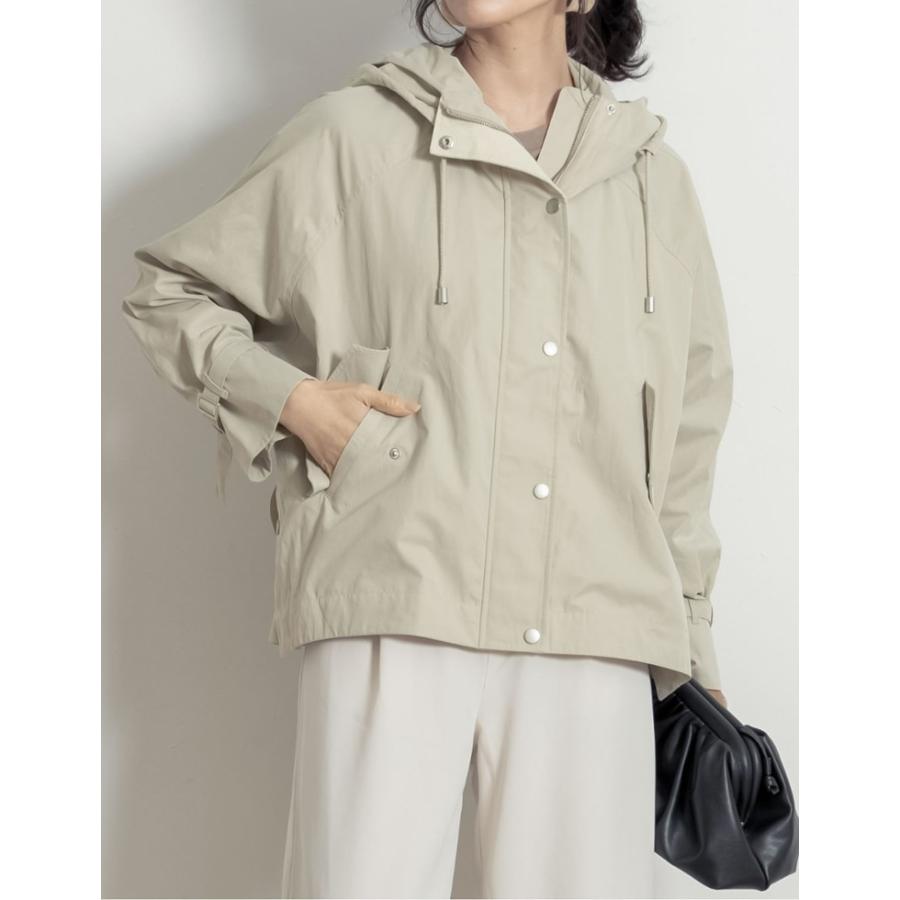 スプリングセール ジャケット レディース コート スプリングコート 春アウター ライトアウター ミリタリージャケット フード付き 春 Reedit リエディ 通販 Yahoo ショッピング