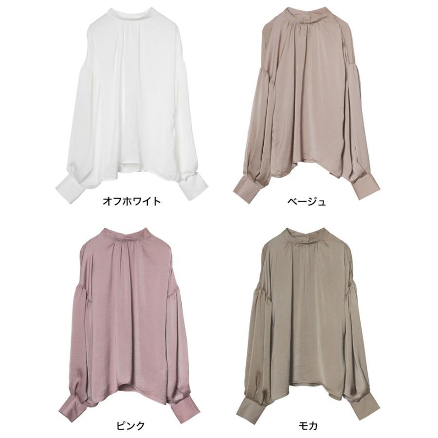 秋冬セール ブラウス レディース シャツ トップス シアーシャツ 透けシャツ 透け感 シアー 長袖 ボリューム袖 ぽわん袖 Reedit リエディ 通販 Yahoo ショッピング