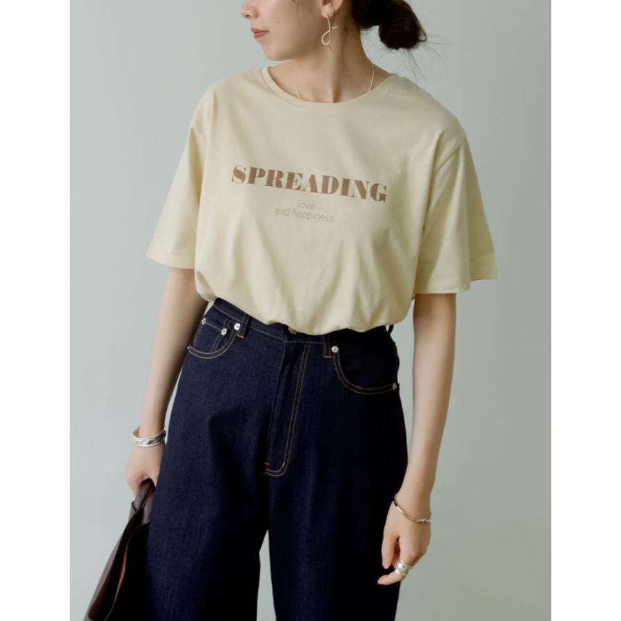 Tシャツ レディース 半袖 カットソー トップス サスティナブル ロゴT　メッセージTシャツ｜galstar｜18