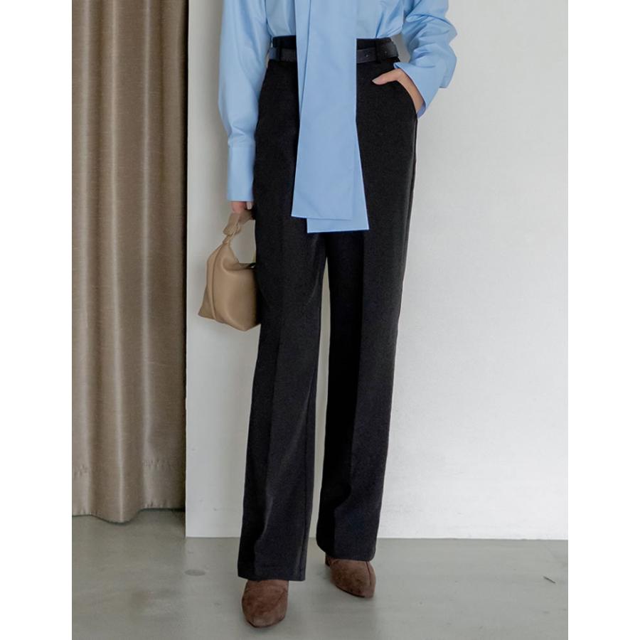 Re:EDIT（リエディ） 【クーポン対象】 パンツ スラックス カラー