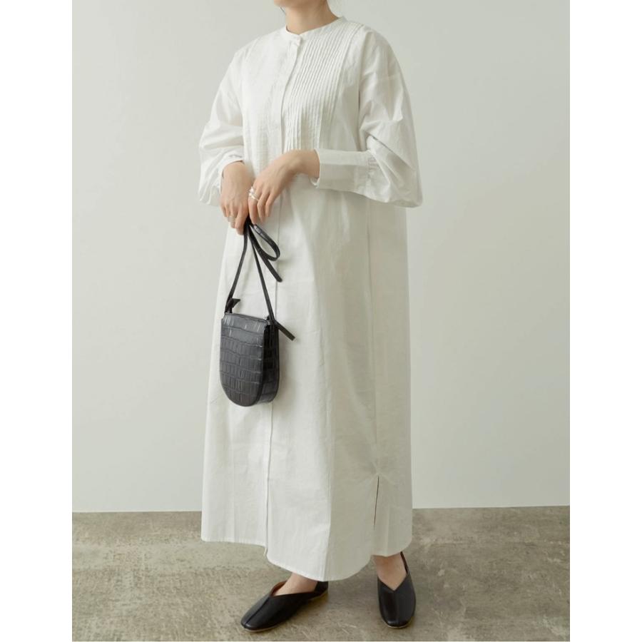 Limited Price シャツワンピース レディース ピンタックワンピース ロング丈 綿100 低身長向け 21春夏 1334 Reedit リエディ 通販 Yahoo ショッピング