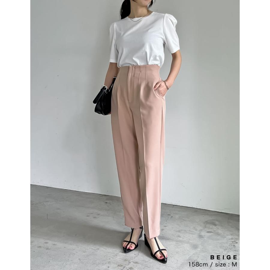 Re:EDIT テーパードパンツ レディース パンツ スラックス ダーツ Re:EDIT テーパードパンツ レディース パンツ スラックス ダーツ