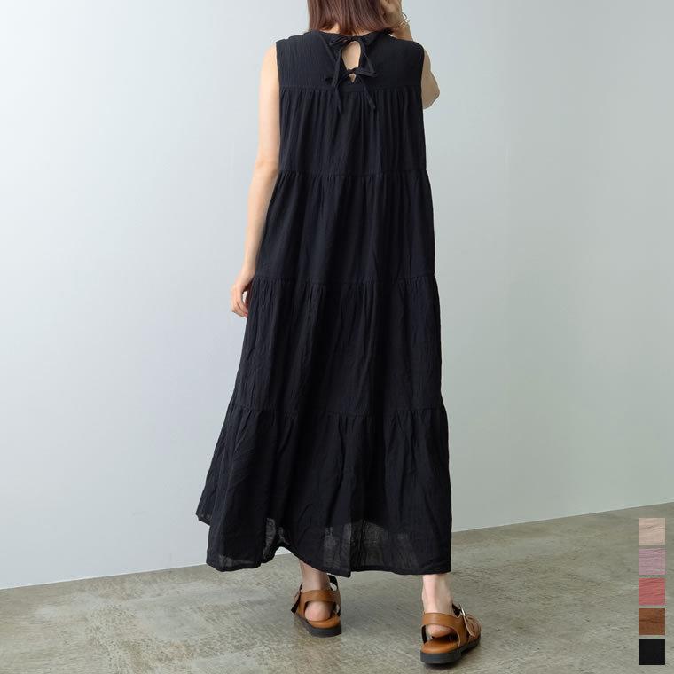 オータムセール ワンピース レディース ティアードワンピース ロング丈 バックリボン 低身長向け サマーワンピース 飯豊まりえさん着用 1342 Reedit リエディ 通販 Yahoo ショッピング