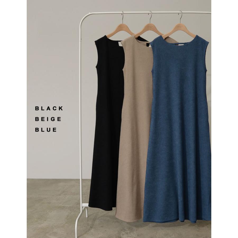 ワンピース レディース タンクワンピース ノースリーブ ロング丈 楊柳カットソー 低身長向けsサイズ対応 Mtサイズ 高身長向けmサイズ対応 Reedit リエディ 通販 Yahoo ショッピング