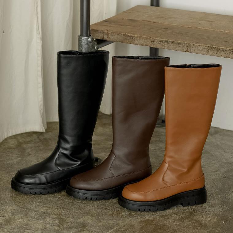 dirt RANGE BOOTS スポーティ　レザー　ロングブーツ Range Boots – DIRT