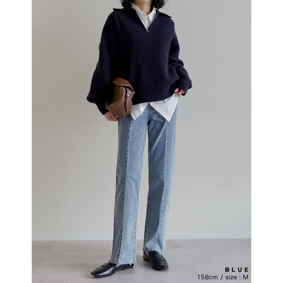 RYOGEN リョウゲン　デニム風　上下セット　Lサイズ　新品未使用　試着のみ RYOGEN リョウゲン デニム風 上下セット Lサイズ 新品未使用 試着のみ