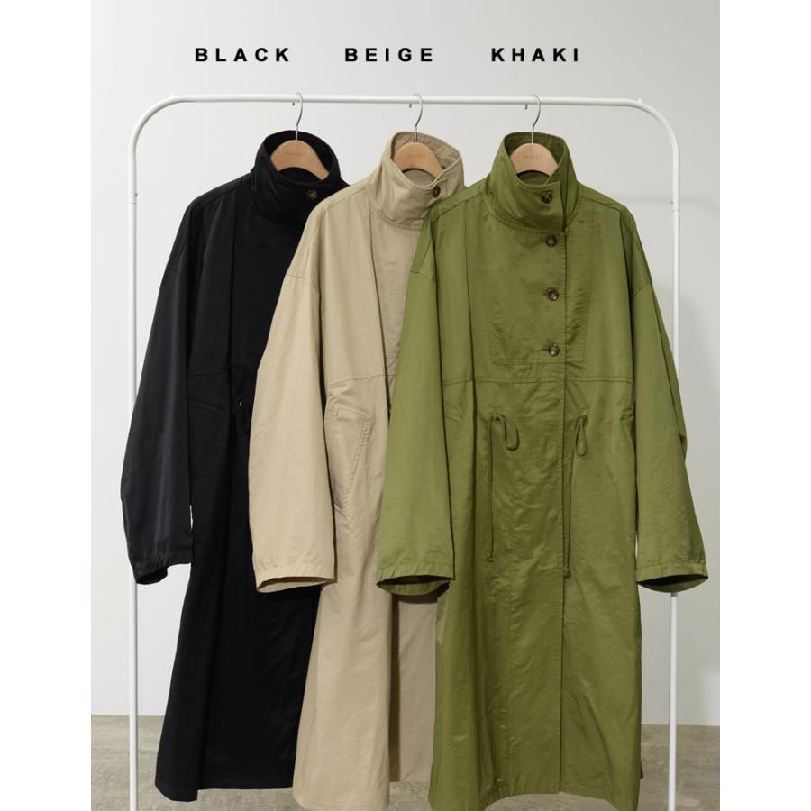 コート レディース オーバーコート アウター ミリタリーコート スタンドカラー 2021秋冬 2021A/W 2021AW | Re:EDIT | 04