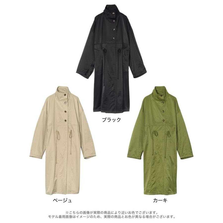 コート レディース オーバーコート アウター ミリタリーコート スタンドカラー 2021秋冬 2021A/W 2021AW | Re:EDIT | 11
