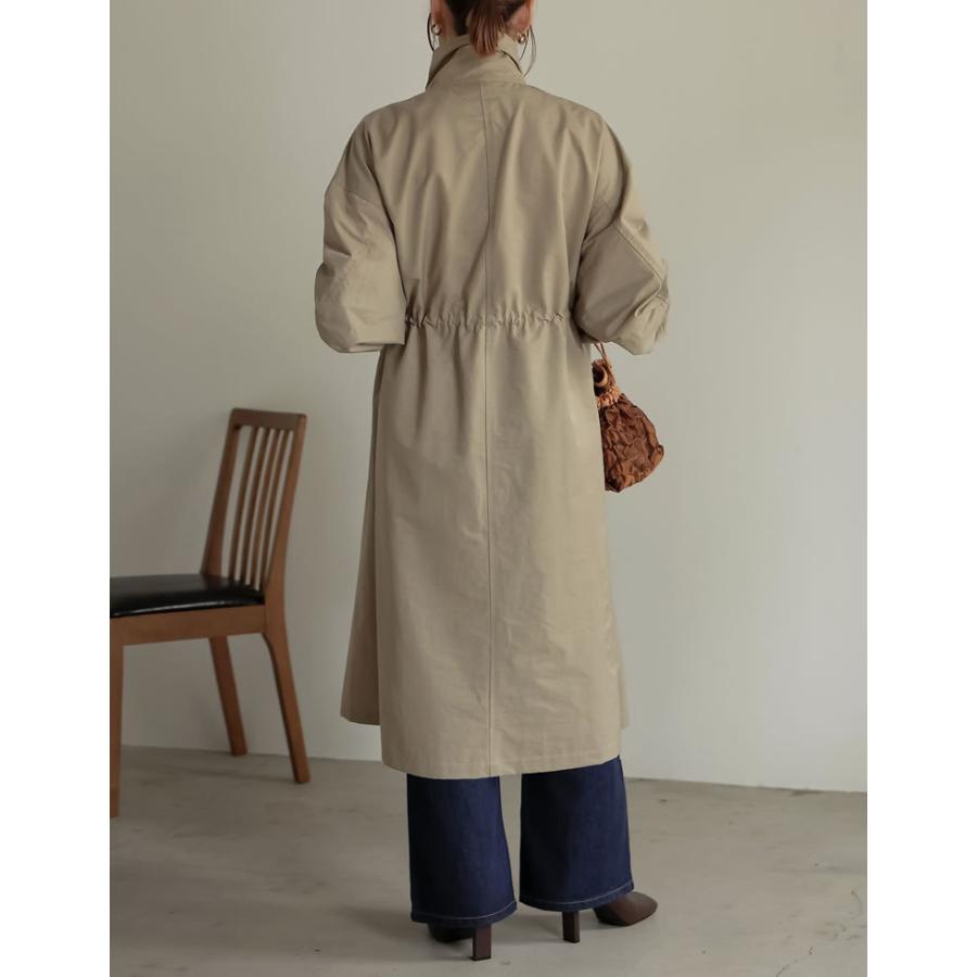 コート レディース オーバーコート アウター ミリタリーコート スタンドカラー 2021秋冬 2021A/W 2021AW | Re:EDIT | 08