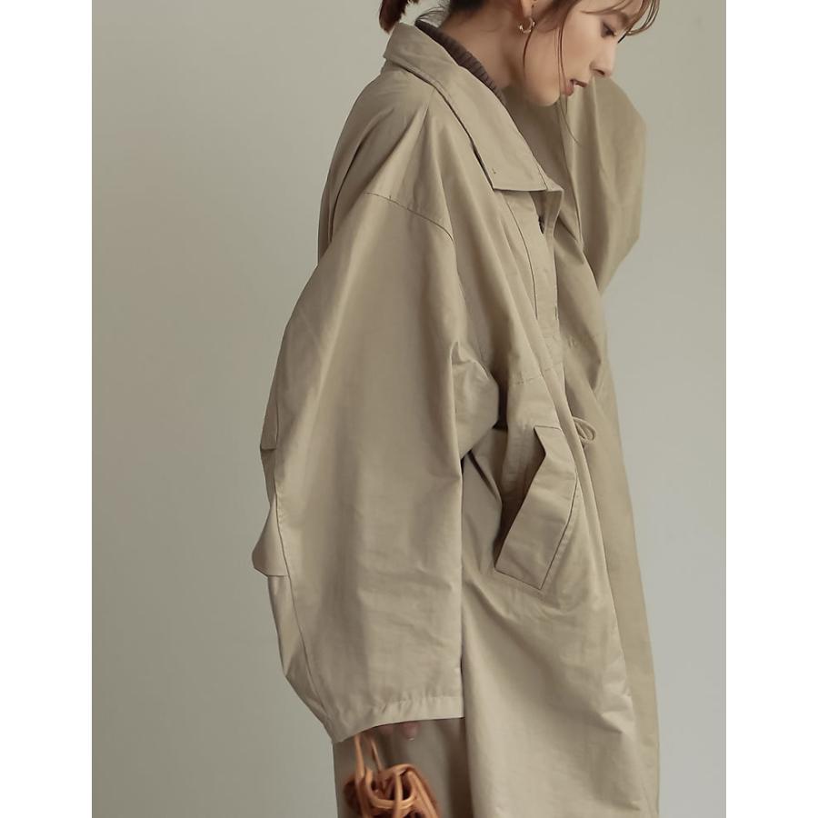 コート レディース オーバーコート アウター ミリタリーコート スタンドカラー 2021秋冬 2021A/W 2021AW | Re:EDIT | 10