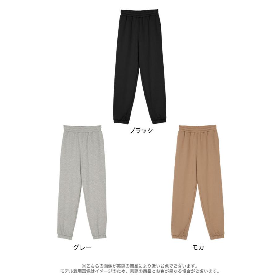 スウェットパンツ レディース イージーパンツ 裏毛 ワンマイルウェア 低身長向け 2021秋冬 2021A/W 2021AW | Re:EDIT | 20