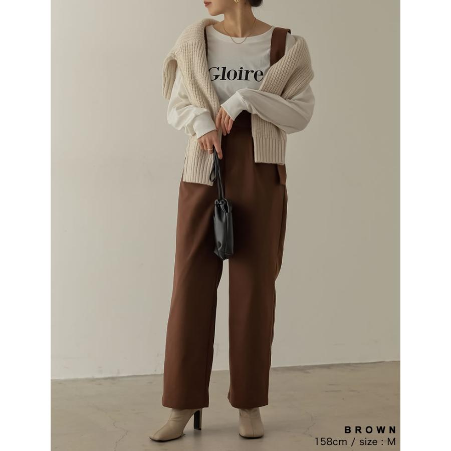 Re:EDIT ハイウエストパンツ レディース ストレートパンツ Re:EDIT ハイウエストパンツ レディース ストレートパンツ