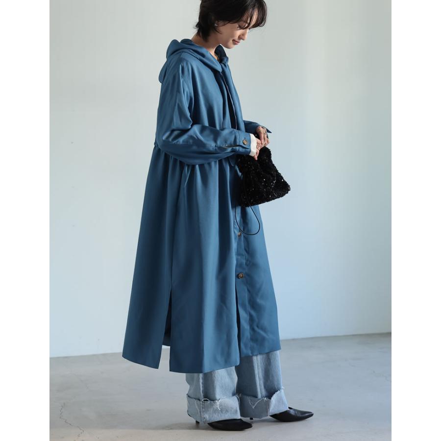 マウンテンコート レディース ブルゾン ミリタリーコート ジャンパー フード付き マンパ マウンパ 低身長向け 秋冬 AW | Re:EDIT | 13