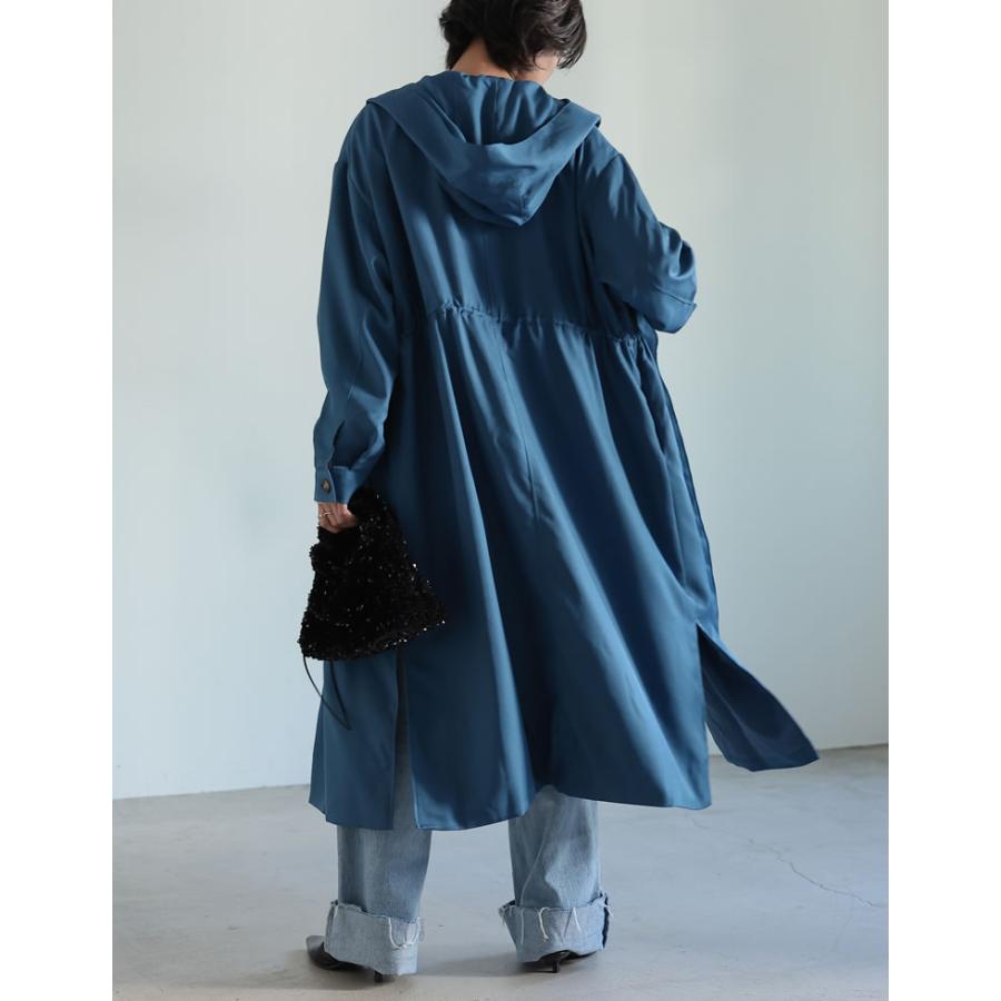 マウンテンコート レディース ブルゾン ミリタリーコート ジャンパー フード付き マンパ マウンパ 低身長向け 秋冬 AW | Re:EDIT | 14