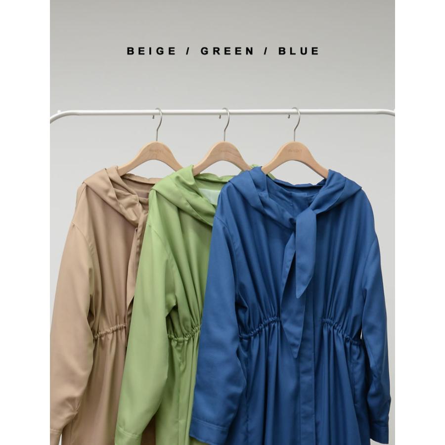 マウンテンコート レディース ブルゾン ミリタリーコート ジャンパー フード付き マンパ マウンパ 低身長向け 秋冬 AW | Re:EDIT | 04