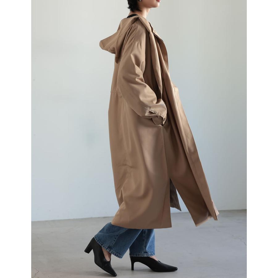 マウンテンコート レディース ブルゾン ミリタリーコート ジャンパー フード付き マンパ マウンパ 低身長向け 秋冬 AW | Re:EDIT | 05