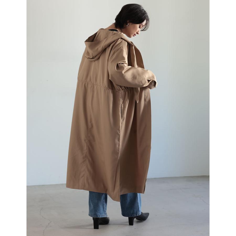 マウンテンコート レディース ブルゾン ミリタリーコート ジャンパー フード付き マンパ マウンパ 低身長向け 秋冬 AW | Re:EDIT | 10