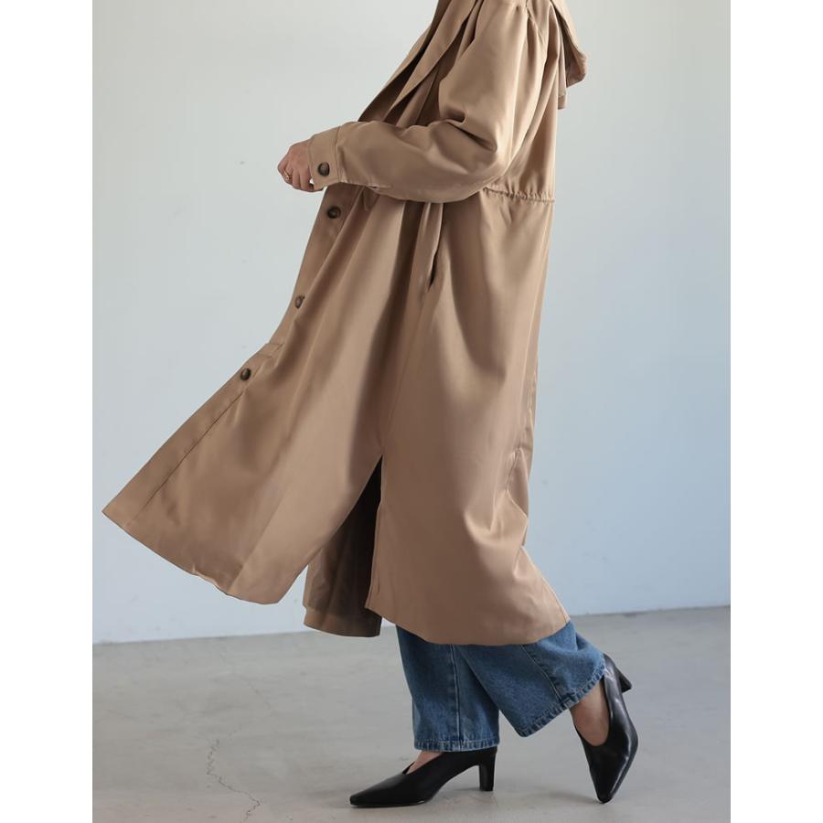 マウンテンコート レディース ブルゾン ミリタリーコート ジャンパー フード付き マンパ マウンパ 低身長向け 秋冬 AW | Re:EDIT | 11