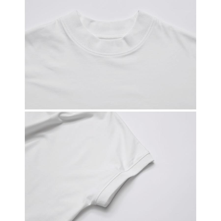 Tシャツ レディース  トップス カットソー ミドル丈 クルーネック 接触冷感 UVカット 日焼け対策 紫外線対策 春夏[mb] | Re:EDIT | 18