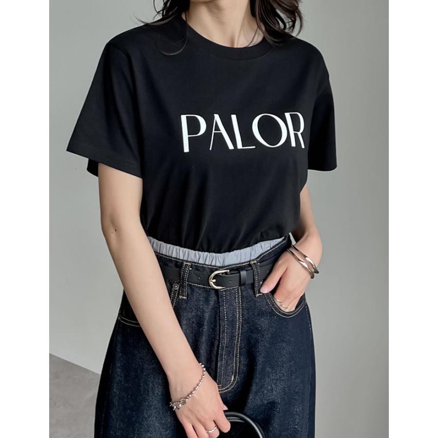 Tシャツ レディース トップス カットソー ロゴT 接触冷感 日焼け対策 紫外線対策 春夏[mb] | Re:EDIT | 13