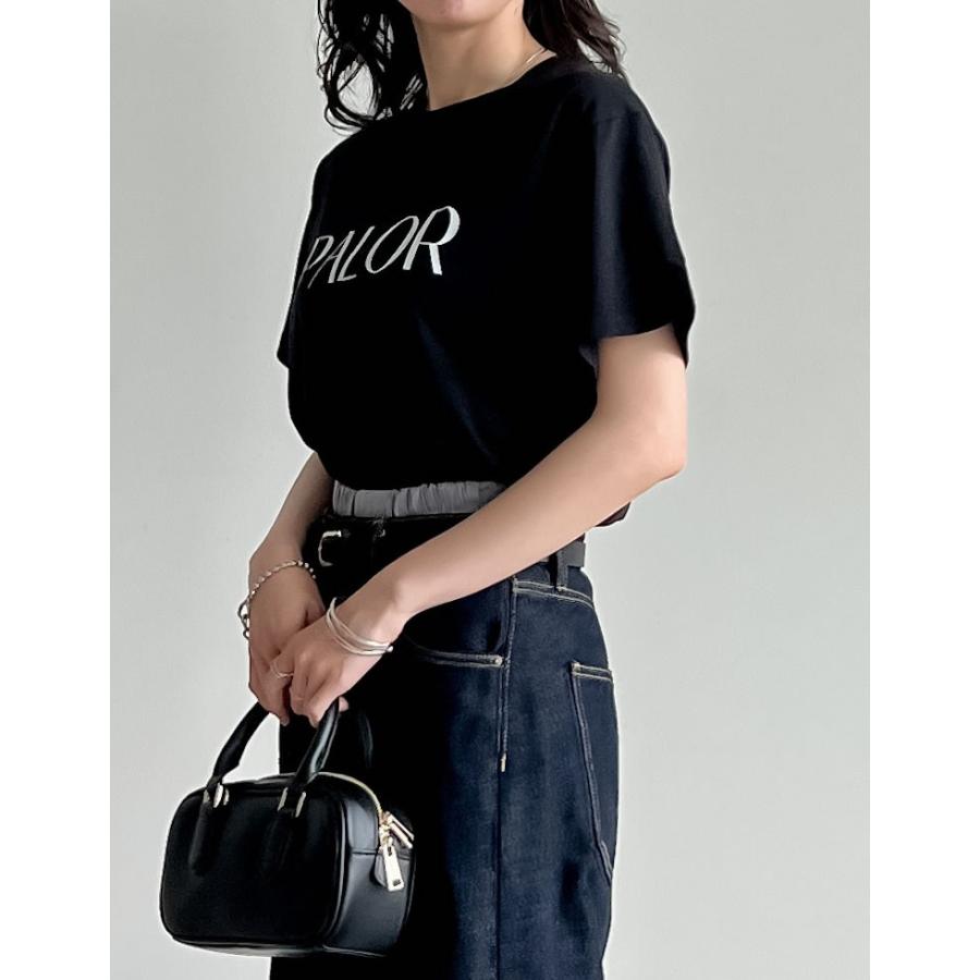 Tシャツ レディース トップス カットソー ロゴT 接触冷感 日焼け対策 紫外線対策 春夏[mb] | Re:EDIT | 14