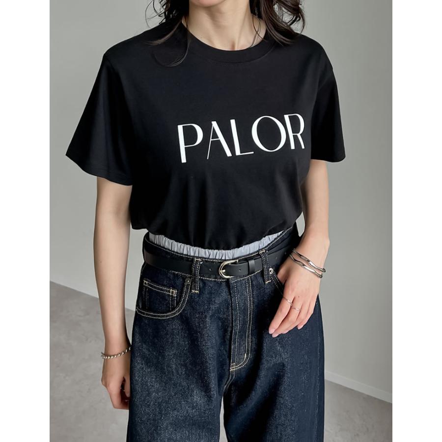 Tシャツ レディース トップス カットソー ロゴT 接触冷感 日焼け対策 紫外線対策 春夏[mb] | Re:EDIT | 05