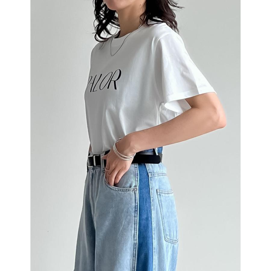 Tシャツ レディース トップス カットソー ロゴT 接触冷感 日焼け対策 紫外線対策 春夏[mb] | Re:EDIT | 08