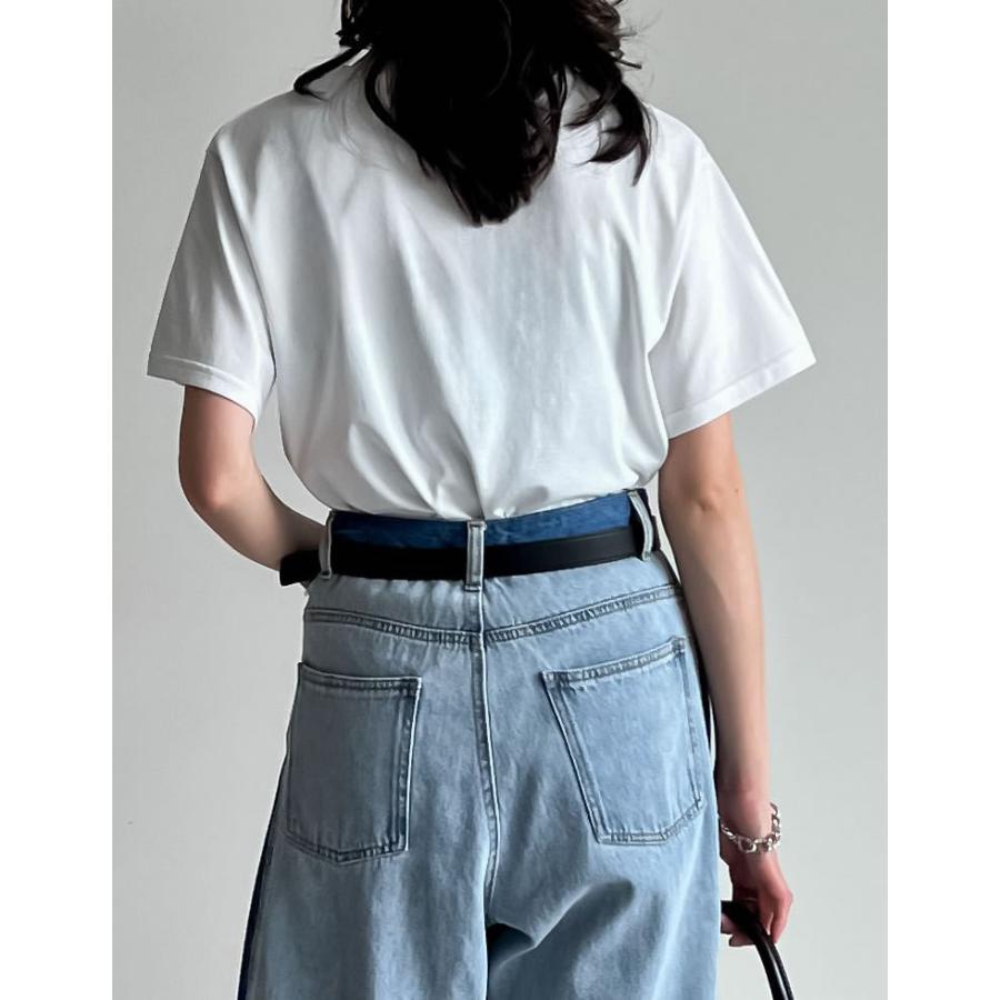 Tシャツ レディース トップス カットソー ロゴT 接触冷感 日焼け対策 紫外線対策 春夏[mb] | Re:EDIT | 09