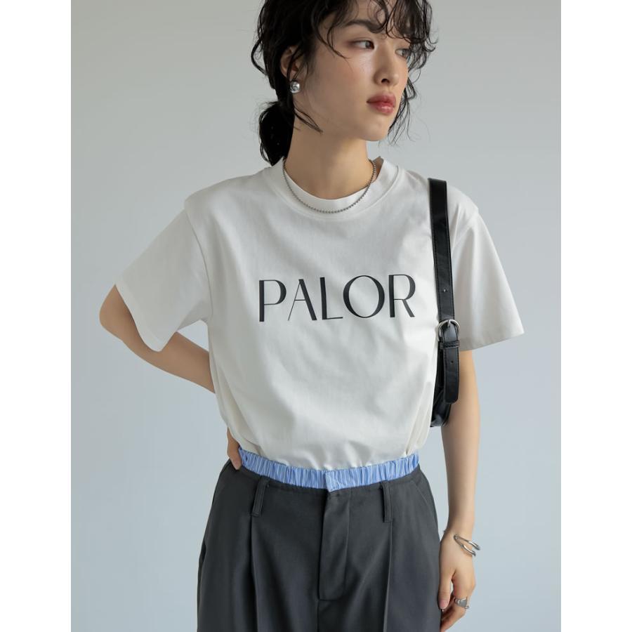 Tシャツ レディース トップス カットソー ロゴT 接触冷感 日焼け対策 紫外線対策 春夏[mb] | Re:EDIT | 10
