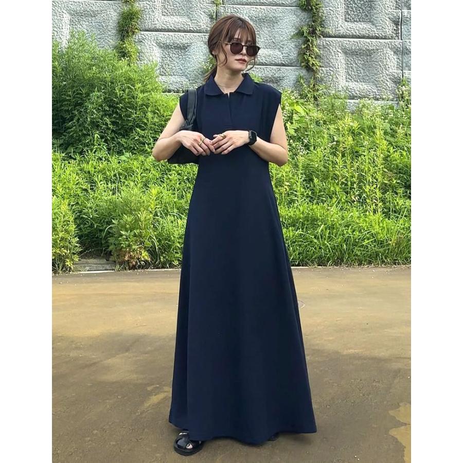 Re:EDIT（リエディ） ワンピース フレアレディース ポロポロシャツ