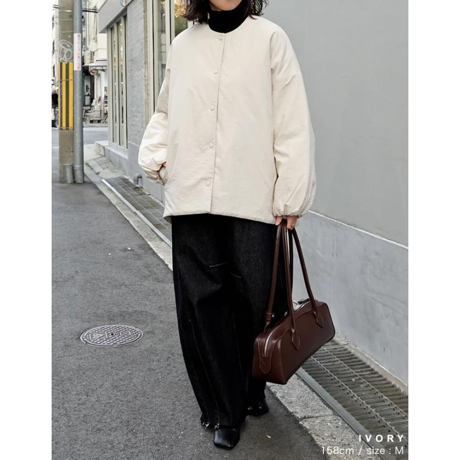 Re:EDIT（リエディ） 中綿 ジャケット アウター レディース 3色 低身長