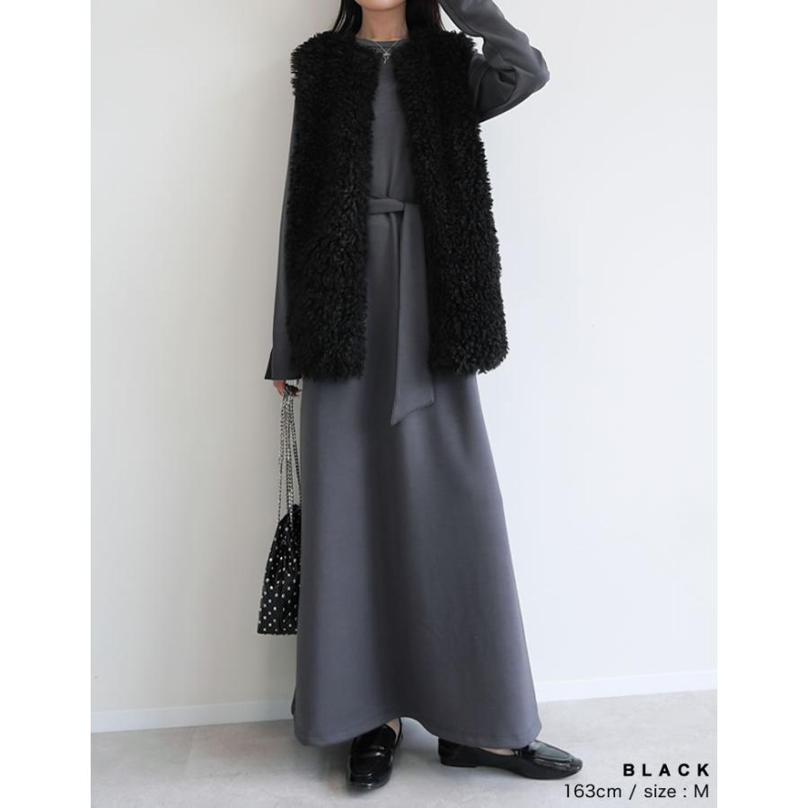 【新品】ジレ　アウター　ベスト秋服　※値下げ不可 ベスト レディース ワイド トップス アウター ジレ 上着 ノースリーブ