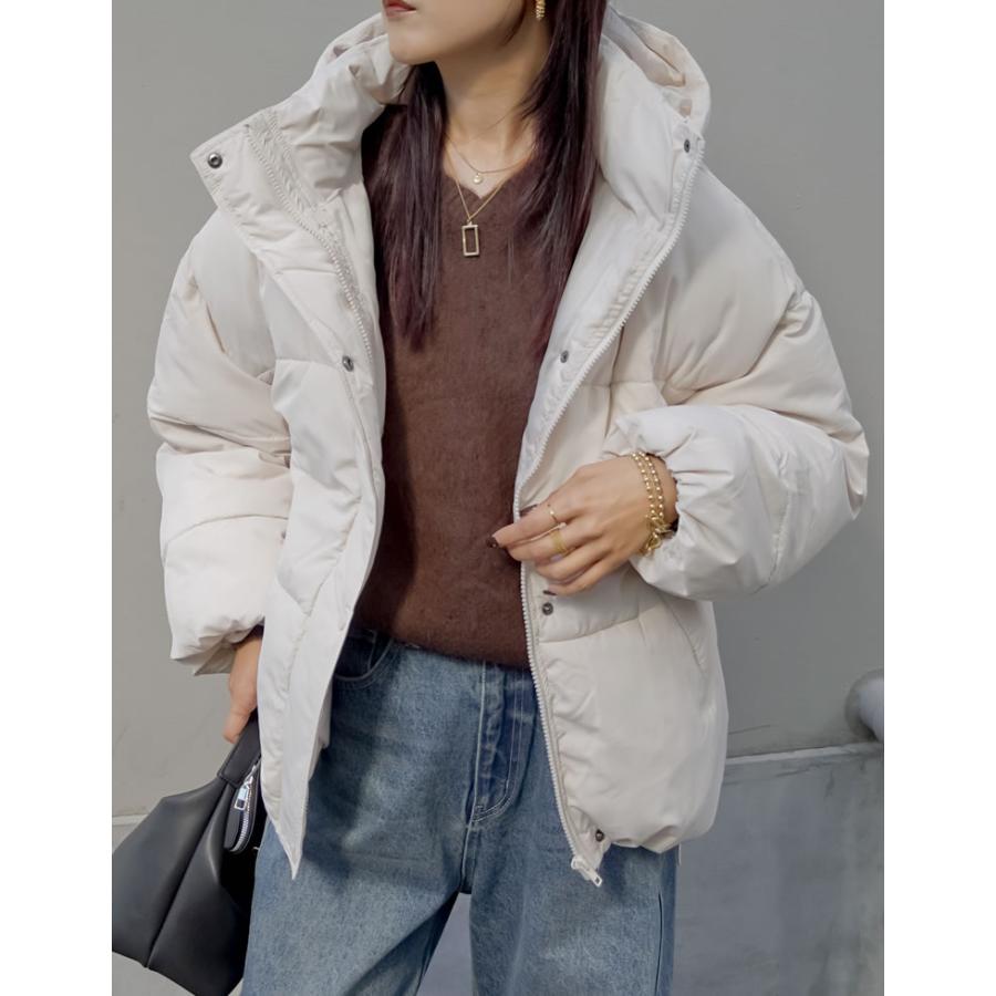 ジャケット・アウター R13 ウェーブナイロン中綿タフタコート(ノーカラーコート) | GIANNI LO