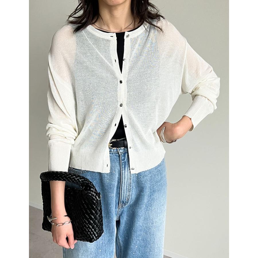 Re:EDIT（リエディ） カーディガン レディース トップス シアー