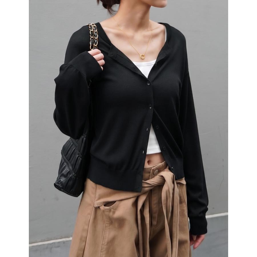 おまとめ専用　二点、Rene シアーカーディガン34 トップスブラック34 Re:EDIT（リエディ） 【15％OFFクーポン対象】カーディガン シアー