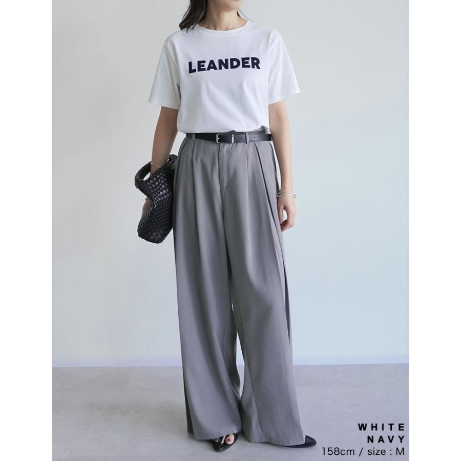 Tシャツ 半袖 レディース トップス カットソー ロゴT 接触冷感 ひんやり 涼しい 涼感 UVカット 春夏[mb] | Re:EDIT | 23
