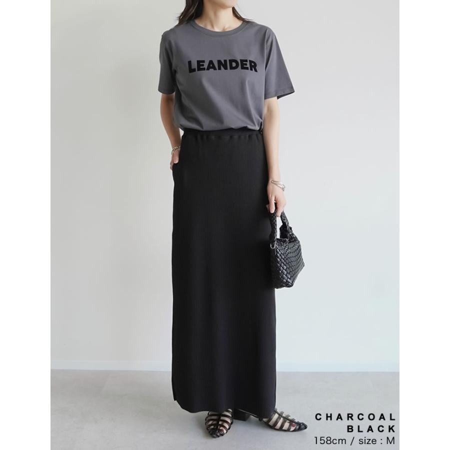 Tシャツ 半袖 レディース トップス カットソー ロゴT 接触冷感 ひんやり 涼しい 涼感 UVカット 春夏[mb] | Re:EDIT | 25