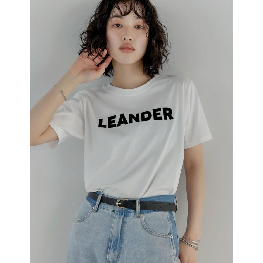 Tシャツ レディース トップス 新色追加 カットソー ロゴT 半袖 接触冷感 ひんやり 涼しい 涼感 UVカット 2025春夏[mb] | Re:EDIT | 16