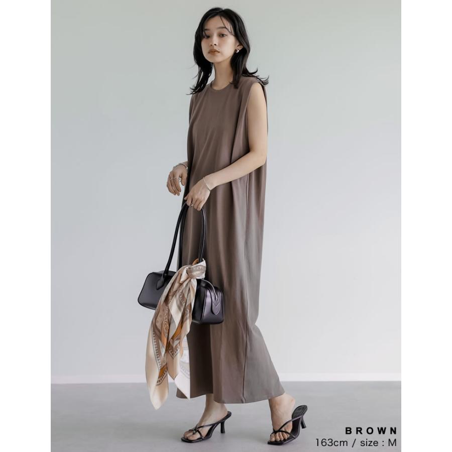 【百恵☆】rienda新品未使用　【タグなし】ロングワンピース 公式】riendaのワンピース(ワンピース(ロング）)検索ページ|シェルター